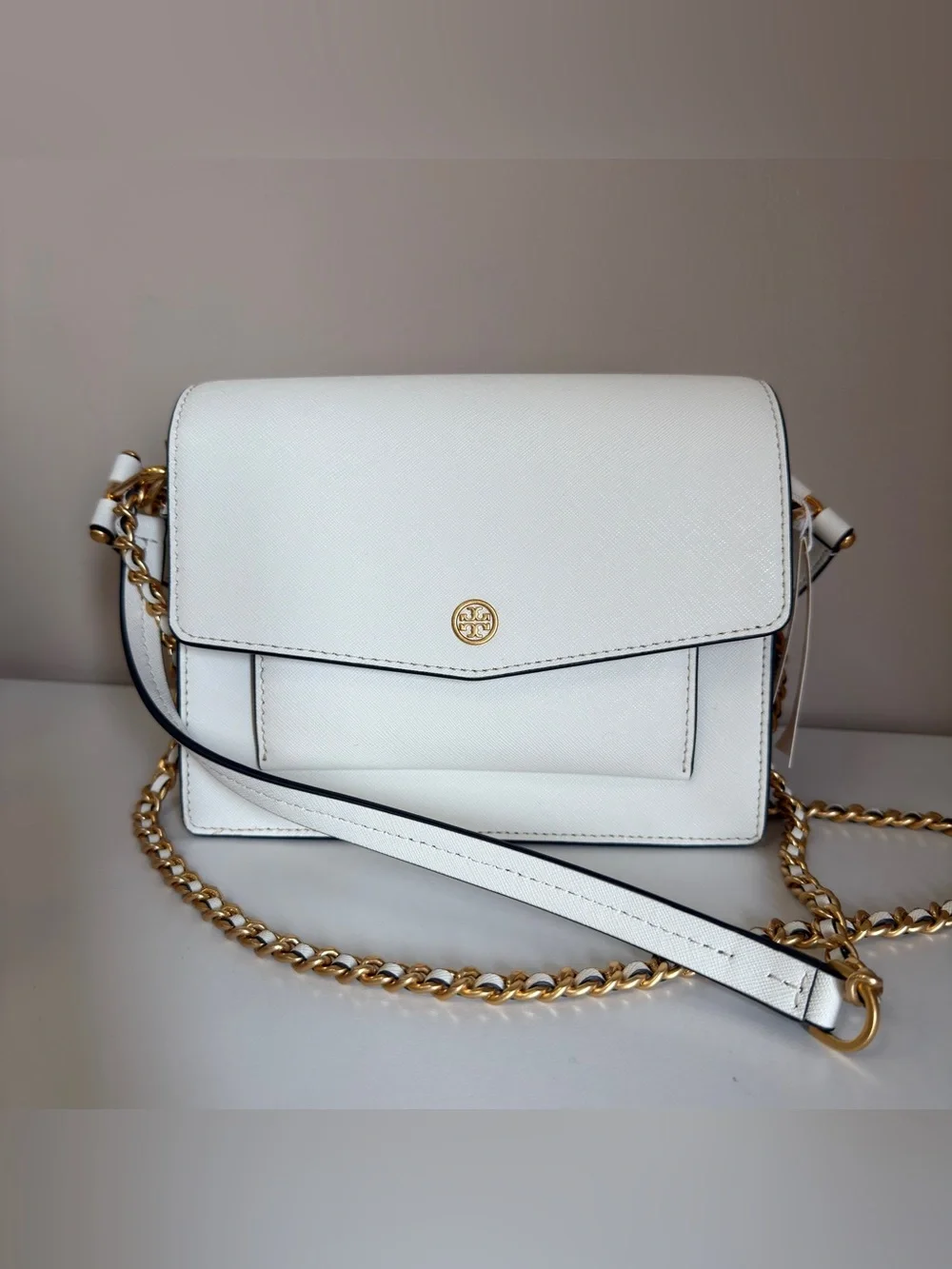 Tory Burch Robinson double strap convertible shoulder bag 88522